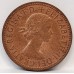 AUSTRALIA 1963 . HALF 1/2 PENNY . HIGH GRADE LUSTRE